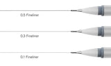 Winsor & Newton Fineliner Set of 3 Cool Grey