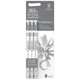 Winsor & Newton Fineliner Set of 3 Cool Grey