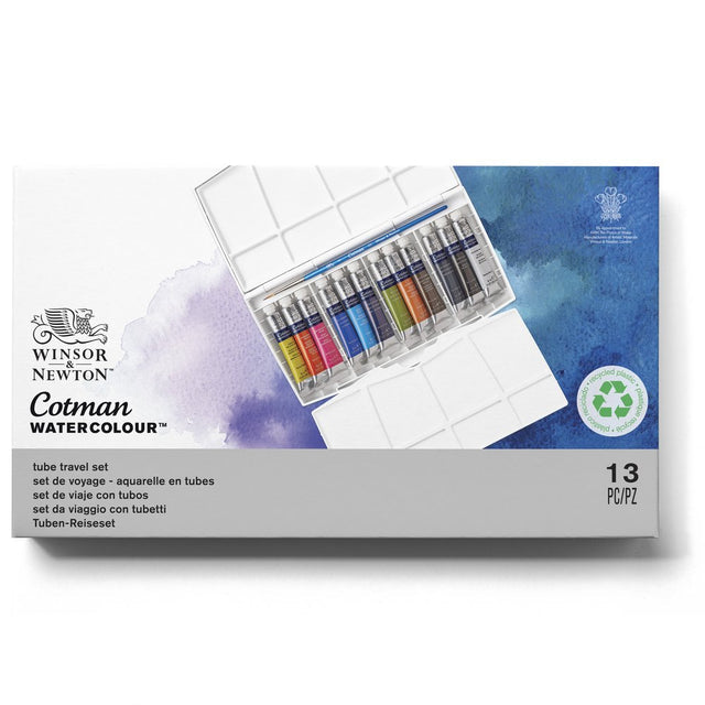 Winsor & Newton Cotman Watercolour Tube Travel Set