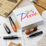 Benu Pixie Pocket Fountain Pen Metallic Dust Set of 3