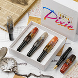 Benu Pixie Pocket Fountain Pen Metallic Dust Set of 3