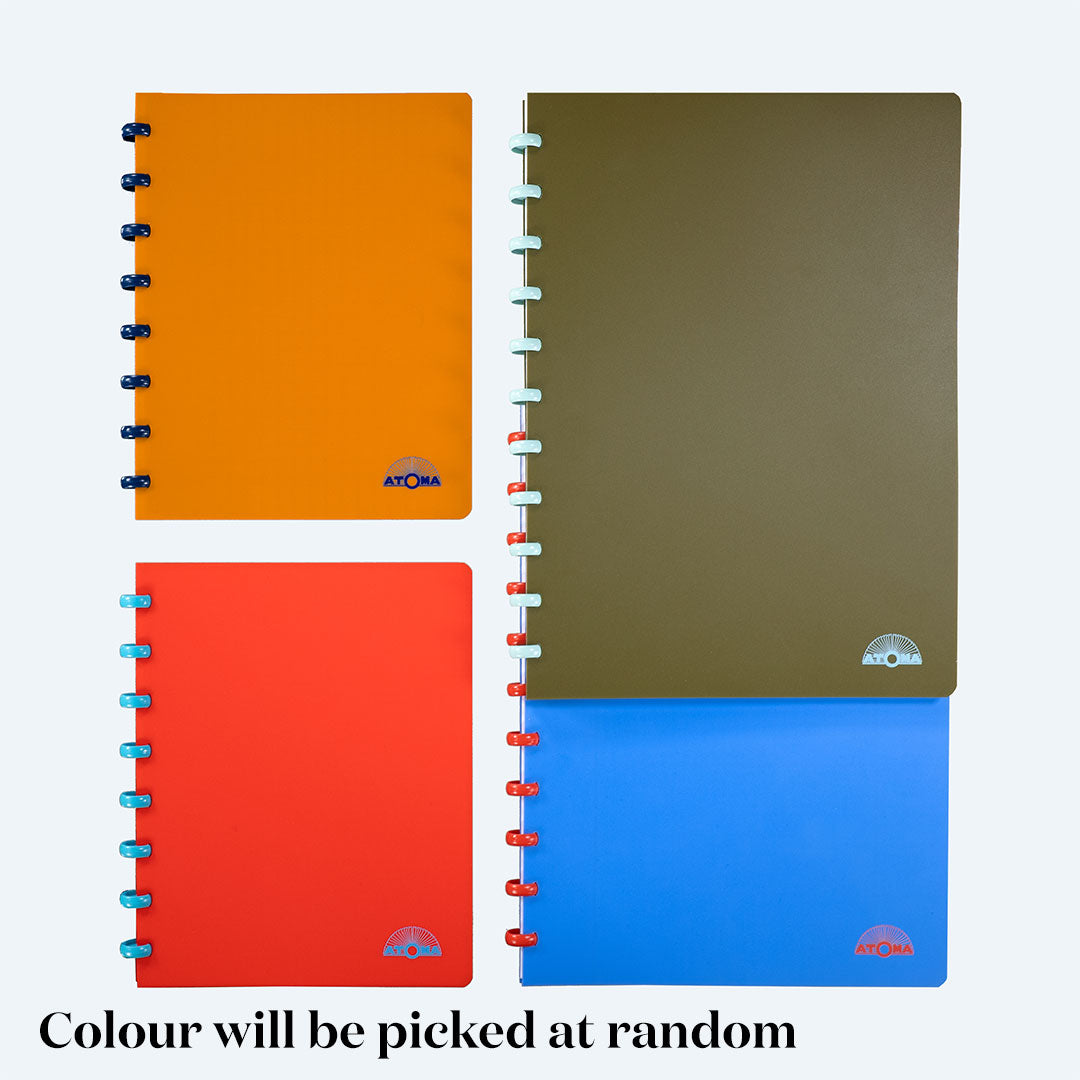 Atoma Nature Book Assorted Colours A4