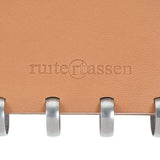 Atoma Pur Disc-Bound Refillable A5+ Notebook Natural Leather by Atoma at Cult Pens