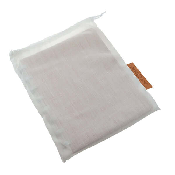 Atoma Pur Disc-Bound Refillable A5+ Notebook Natural Leather by Atoma at Cult Pens