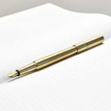 Andhand Method Fountain Pen Medium Nib Brass by Andhand at Cult Pens