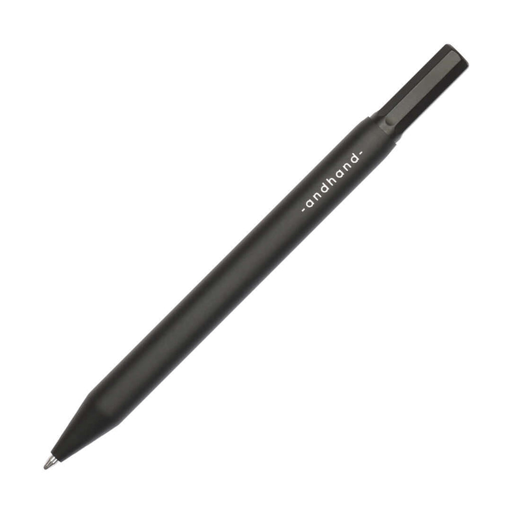 Andhand Method Retractable Ballpoint Pen Black by Andhand at Cult Pens