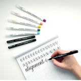 Speedball Hand-Lettering Brush Marker Set