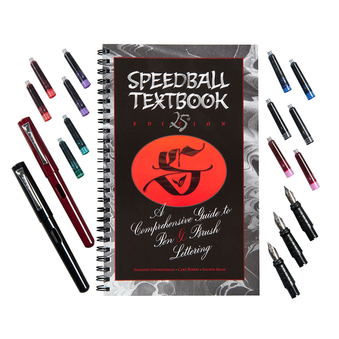 Speedball Collograph Speedball Calligraphy Fountain Pen Deluxe Set