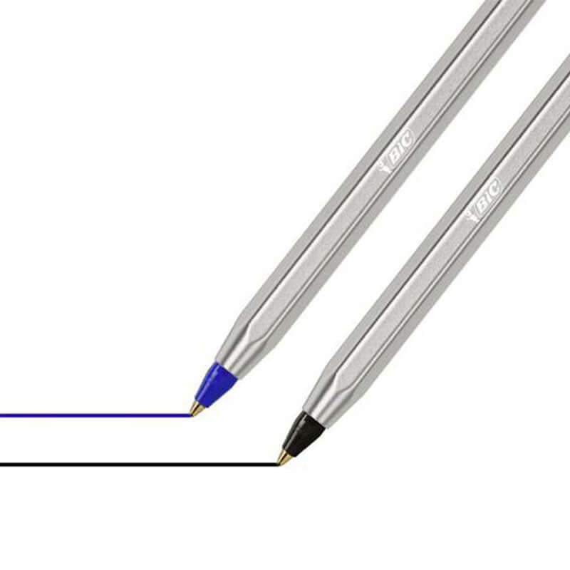 BIC Cristal Re'New Refillable Ballpoint Pen by BIC at Cult Pens