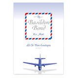 Basildon Bond Airmail Envelopes C6 70gsm Pack of 20 Blue