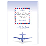 Basildon Bond Airmail Writing Paper A5 70gsm 40 Sheets Blue