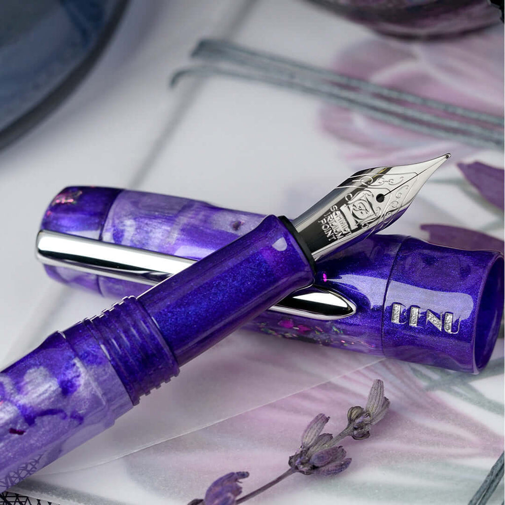 Benu Talisman Limited Edition Fountain Pen Lavender by Benu at Cult Pens