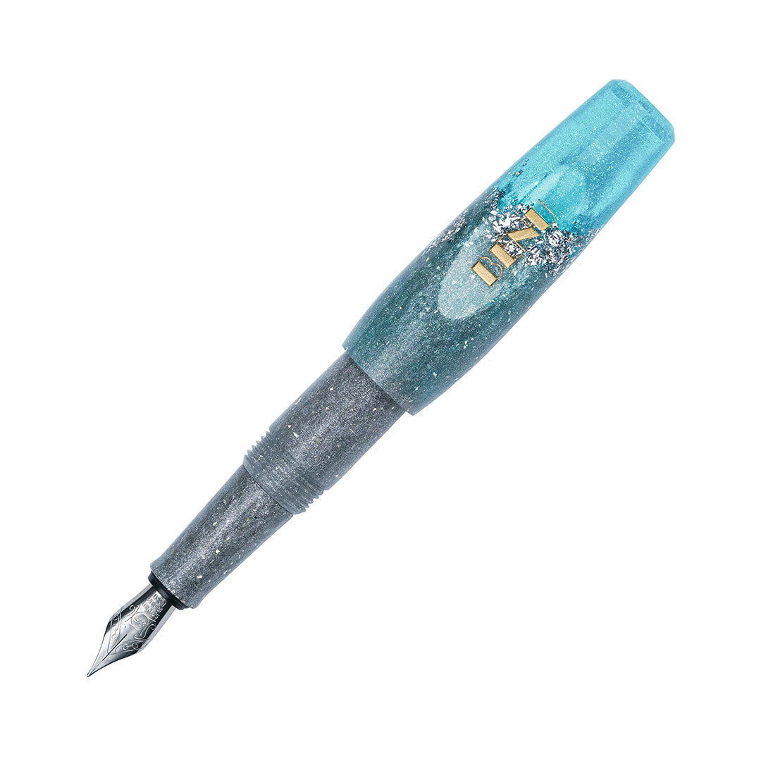 Benu Pixie Pocket Fountain Pen Aqua Glow