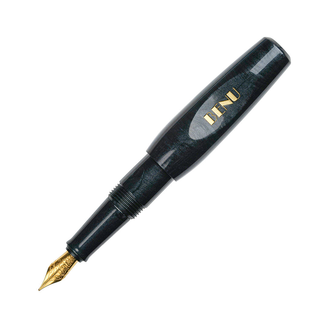 Benu Pixie Pocket Fountain Pen Smoky Black
