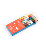 Caran d'Ache Swisscolor 6 Half Length Water-Soluble Colour Pencils