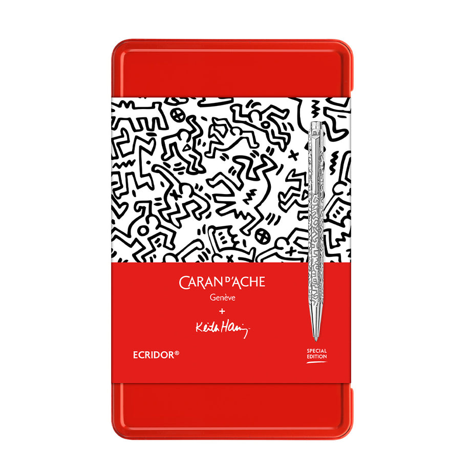 Caran d'Ache Ecridor Keith Haring ballpoint pen with pen case – P.W.  Akkerman Den Haag