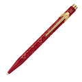 Caran d'Ache 849 Ballpoint Pen Dragon Burgundy Special Edition