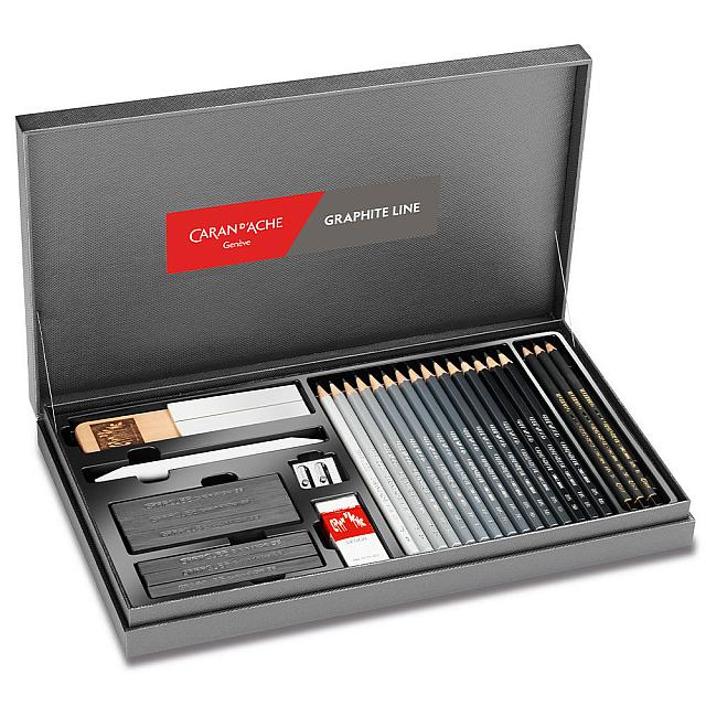 Caran d'Ache Graphite Line Gift Box by Caran d'Ache at Cult Pens