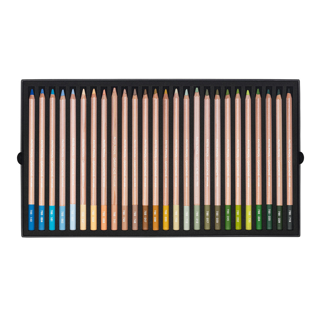 Caran d'Ache Pastel Pencil Assorted Box of 76