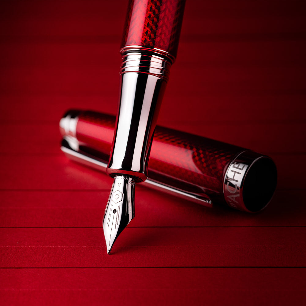 Caran d'Ache Leman Fountain Pen Rouge Carmin