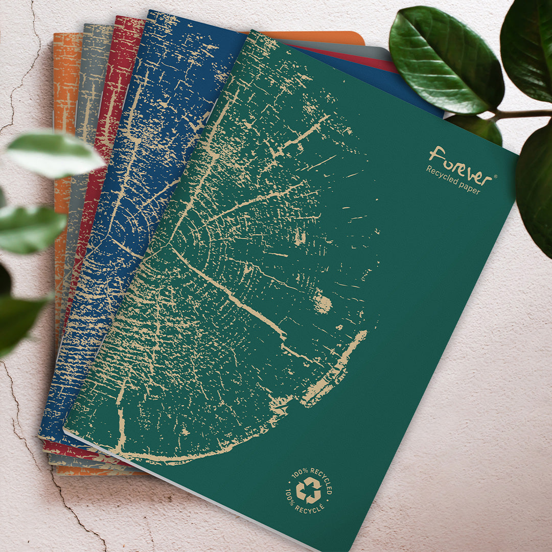 Clairefontaine FOREVER Stapled Notebook A5