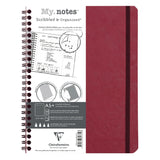 Clairefontaine Age Bag My Notes Wirebound Notebook with Detachable Margin Dotgrid A5+