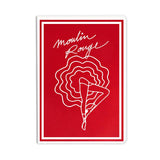 Clairefontaine Moulin Rouge Softcover Notebook A5