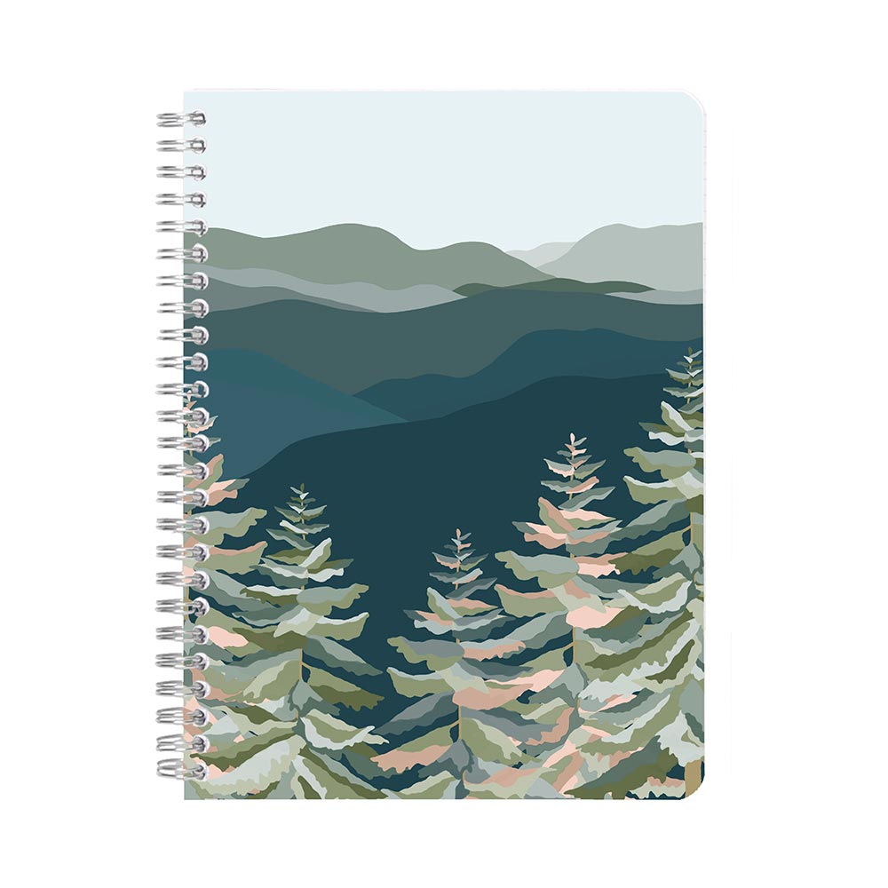 Clairefontaine 83496C - La Vie en Vosges, planner with full binding, 22 x 14 cm, 53 printed sheets Clairefontaine 83496C - La Vie en Vosges, planner with full binding, 22 x 14 cm, 53 printed sheets