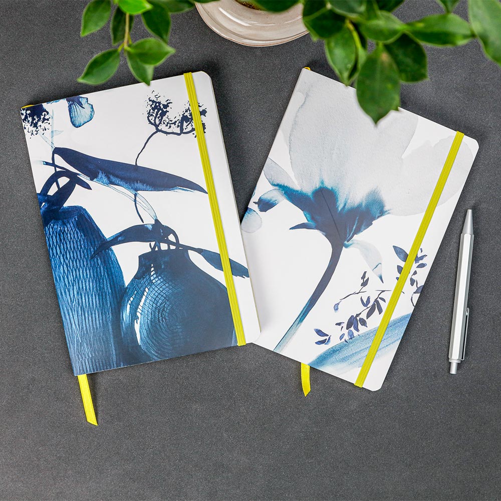 Clairefontaine Inkebana Soft Cover Notebook A5 Bookmark Elastic Closure