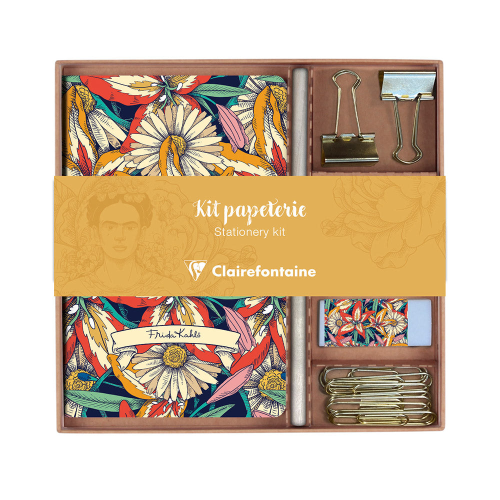 Clairefontaine Frida Kahlo Stationery Kit
