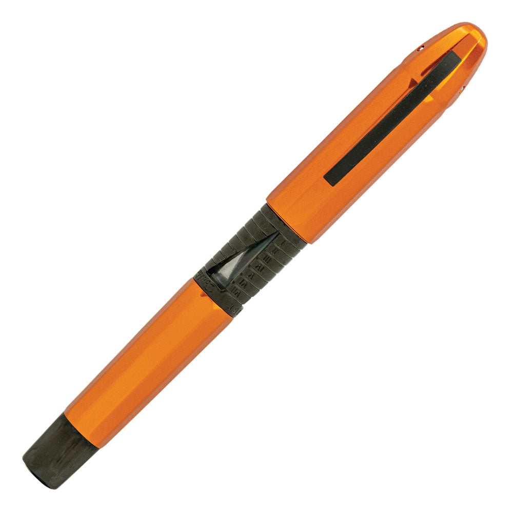 Conklin Nozac Classic Fountain Pen 125th Anniversary Edition Orange with Black Trim by Conklin at Cult Pens
