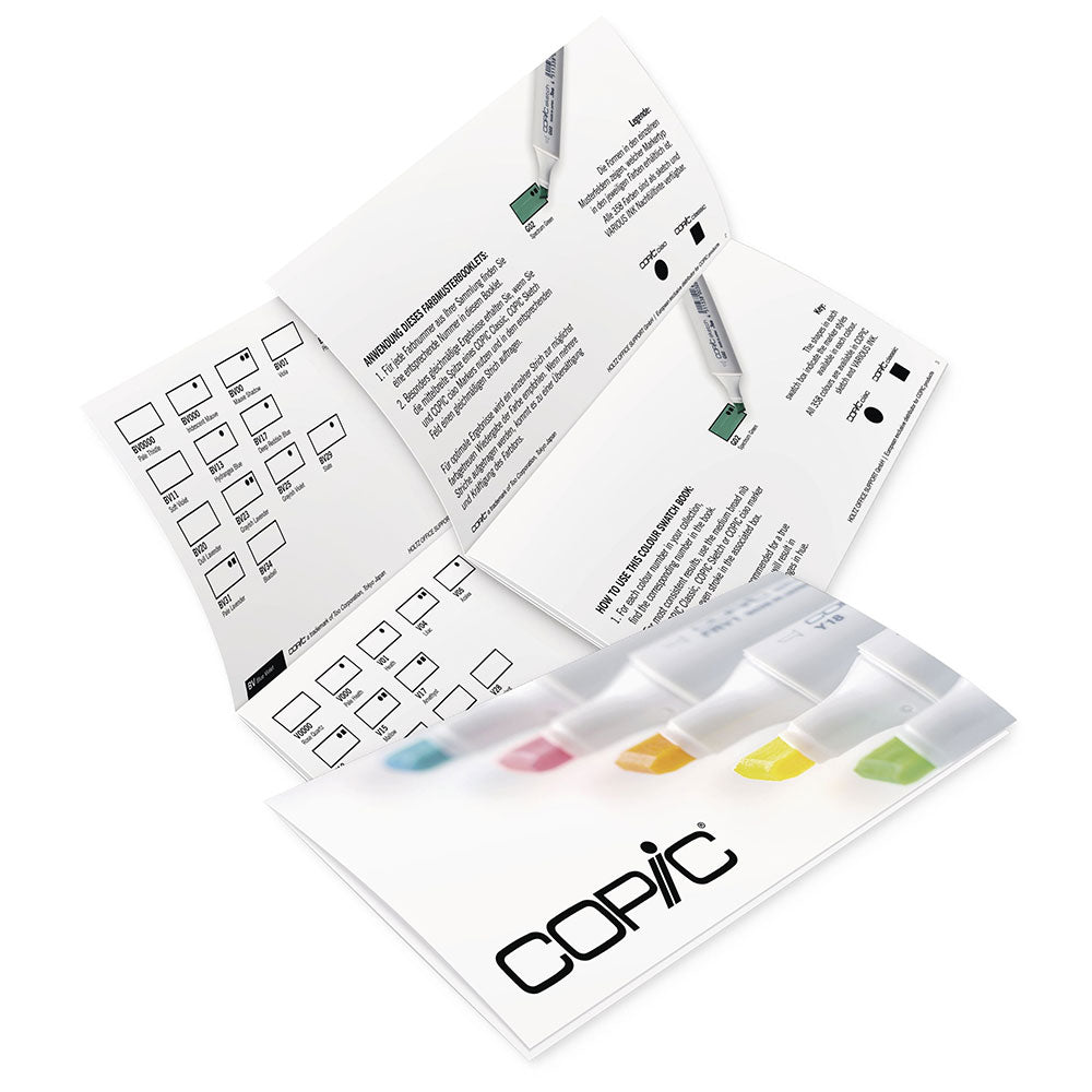 Copic Swatch Book by Copic at Cult Pens