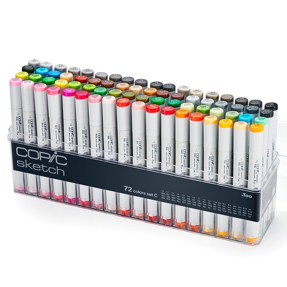 Ohuhu Y30-80401-92 Honolulu Series Dual-Tip Brush-and-Chisel Alcohol-Based  Art Markers (120 Colors) 