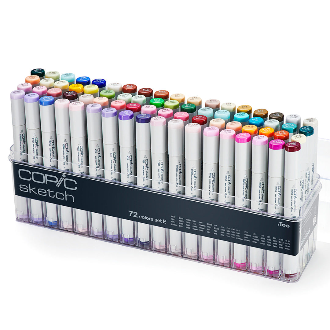 Copic Sketch Marker Pen Set of 72