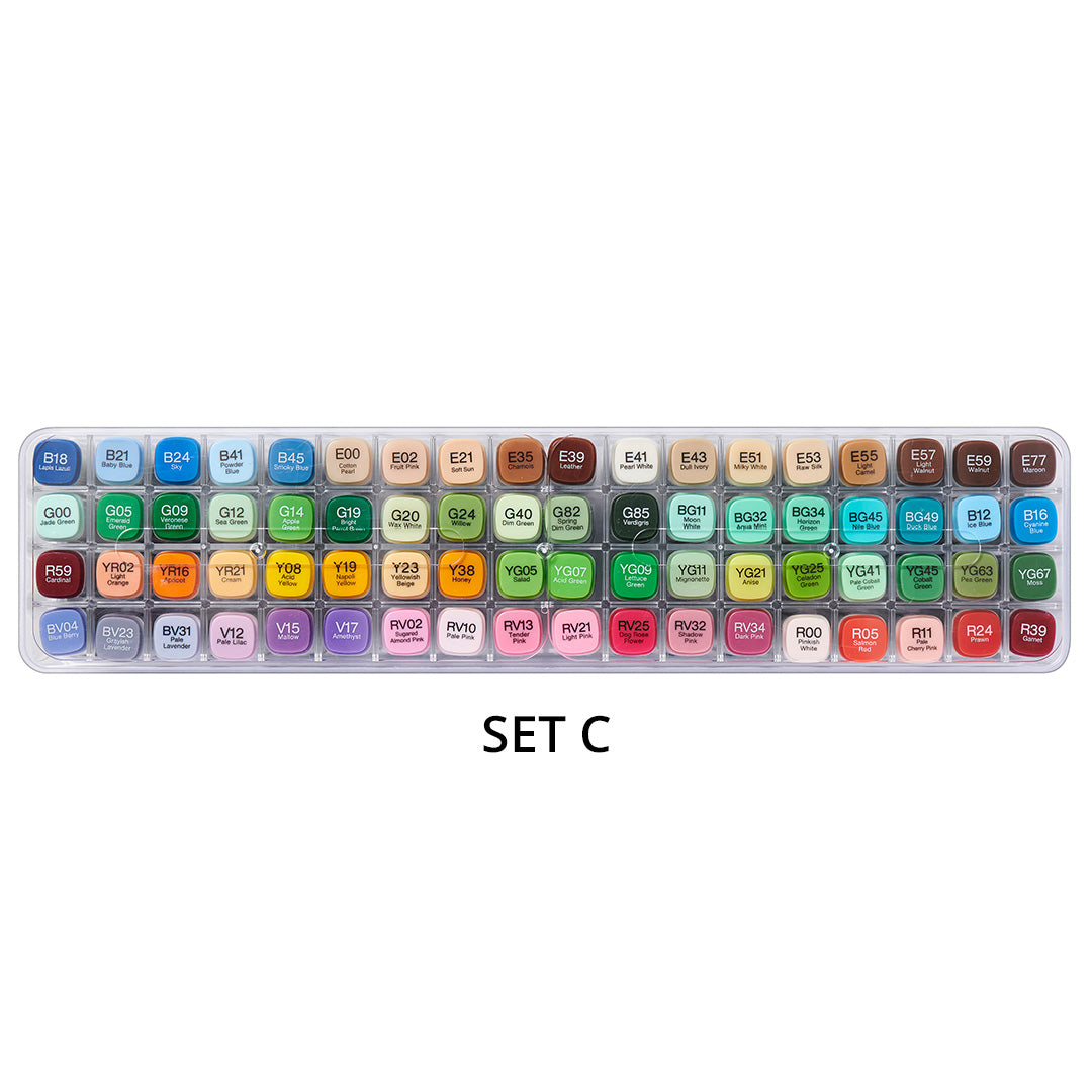 Copic Classic Marker Pen Set of 72