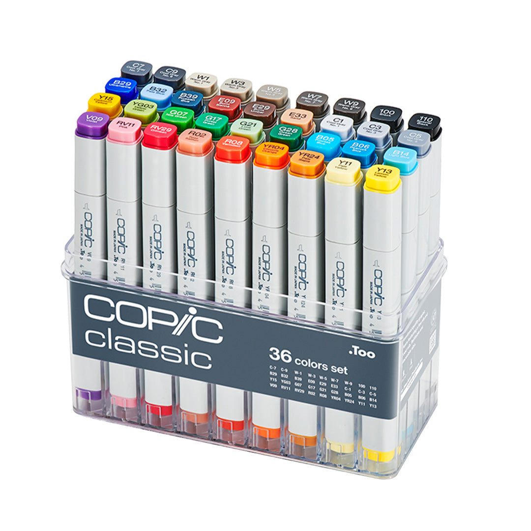 Copic Classic Marker Pen Set of 36