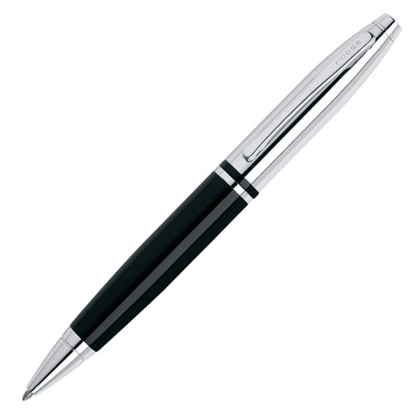 Cross Calais AT0112-2 Chrome Black Ballpoint Pen