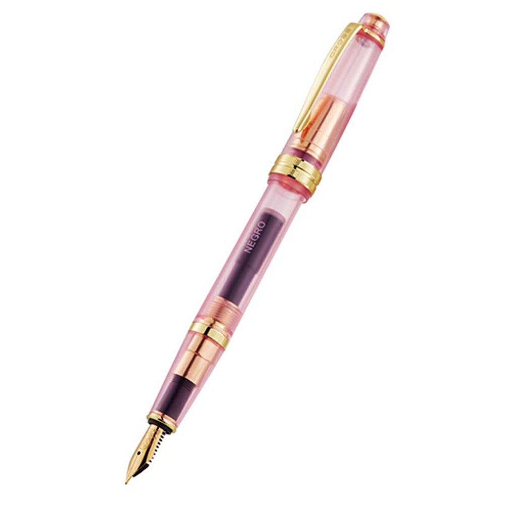 Cross Bailey Light Translucent Pink Sapphire Fountain Pen Extra Fine