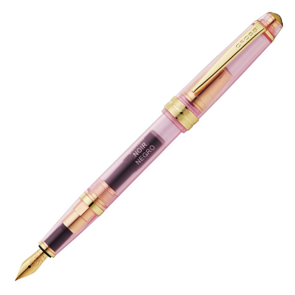Cross Bailey Light Translucent Pink Sapphire Fountain Pen Extra Fine