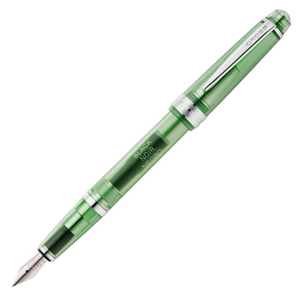 Cross Bailey Light Translucent Green Fountain Pen Extra Fine