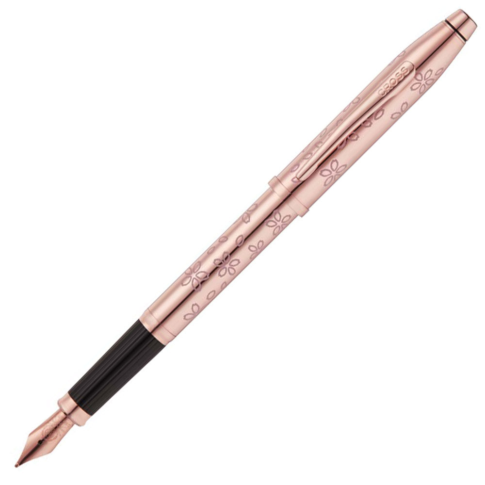 Cross Century II Cherry Blossom Rose Gold Plated Fountain Pen