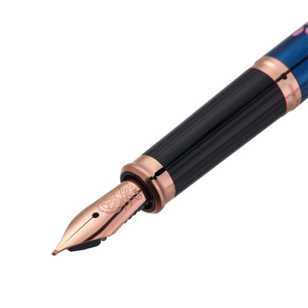 Cross Century II Cherry Blossom Translucent Blue Lacquer Fountain Pen