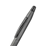 Cross Classic Century Polished Slate Gray Engraved Diamond Pattern Ballpoint Pen