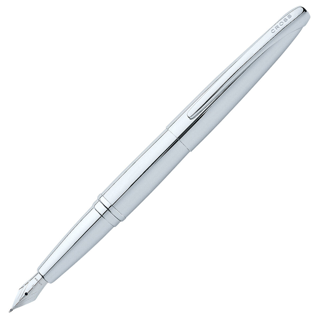 Cross ATX Fountain Pen Pure Chrome