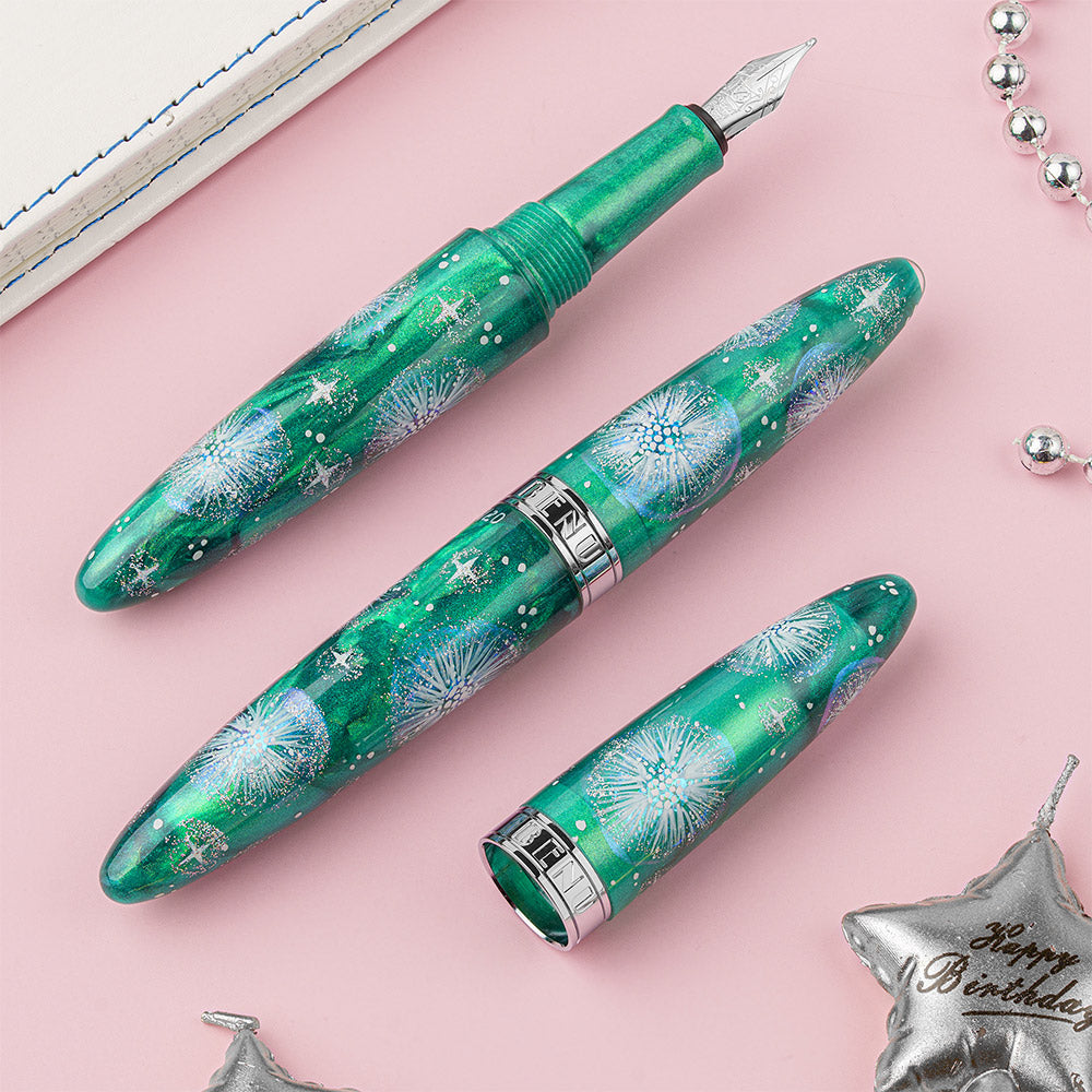 Cult Pens Exclusive Minima 20th Birthday Hand Painted Celebration Pen by Benu Special Limited Edition
