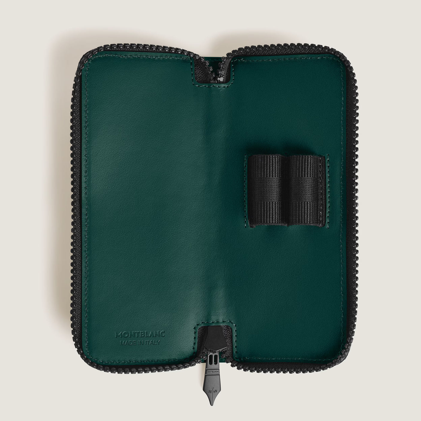 Montblanc Extreme Leather 2 Pen Pouch British Green