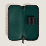 Montblanc Extreme Leather 2 Pen Pouch British Green
