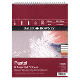 Daler-Rowney Ingres 6 Pastel Shades Spiral Pad 305x228