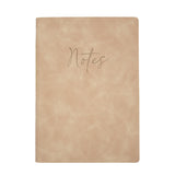 Diarpell Leather Journal with Lined Ivory Pages Sand