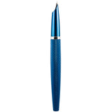 Diplomat Viper Guilloche Fountain Pen Blue